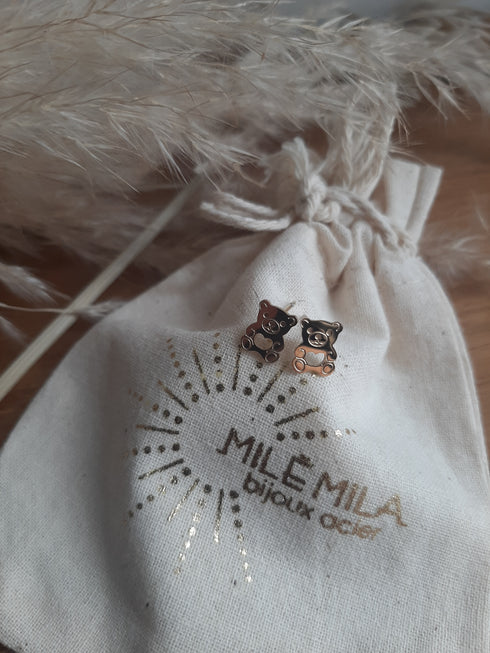 Les boucles d'oreille My little de chez Milé Mila